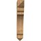 Ekena Millwork Olympic Arts & Crafts Rough Sawn Bracket, Western Red Cedar, 6"W x 30"D x 38"H BKT06X30X38OLY03RWR - alternate 4